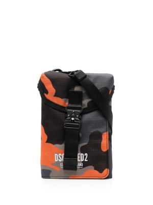 

Camouflage-print crossbody bag, Dsquared2 Camouflage-print crossbody bag