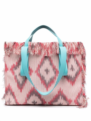 

Spandalones woven tote, CamperLab Spandalones woven tote