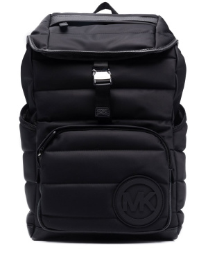 

Padded logo-plaque backpack, Michael Kors Padded logo-plaque backpack