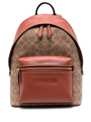 

Colourblock monogram backpack, Coach Colourblock monogram backpack