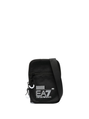 

Logo-print messenger bag, Ea7 Emporio Armani Logo-print messenger bag