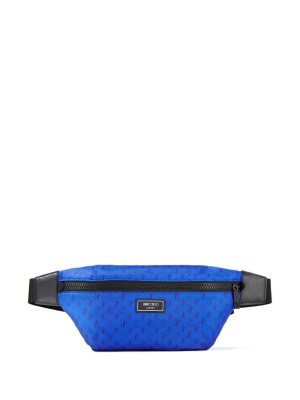 

Finsley monogram-print belt bag, Jimmy Choo Finsley monogram-print belt bag
