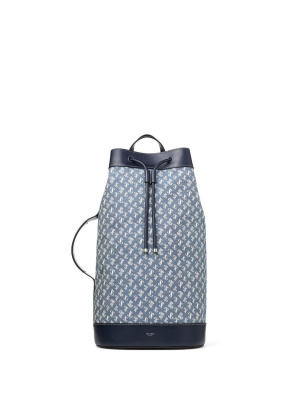 

Evan jacquard-logo backpack, Jimmy Choo Evan jacquard-logo backpack