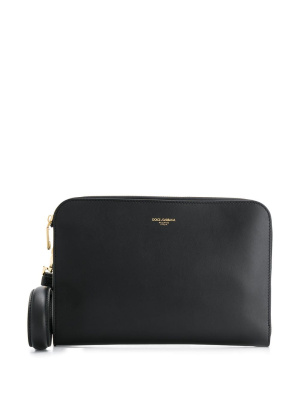 

Logo print clutch bag, Dolce & Gabbana Logo print clutch bag