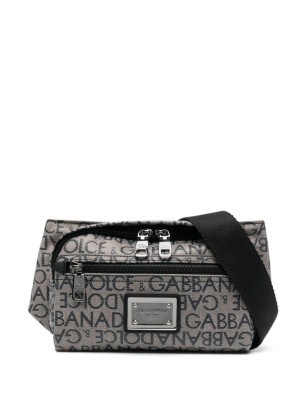 

Logo-print belt bag, Dolce & Gabbana Logo-print belt bag