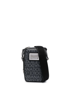 

Logo-print messenger bag, Dolce & Gabbana Logo-print messenger bag