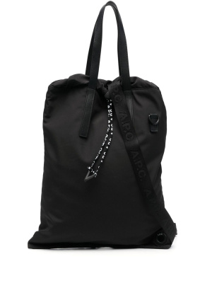 

Drawstring-fastening tote bag, A.P.C. Drawstring-fastening tote bag