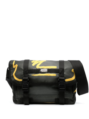 

Graphic-print messenger bag, Moschino Graphic-print messenger bag