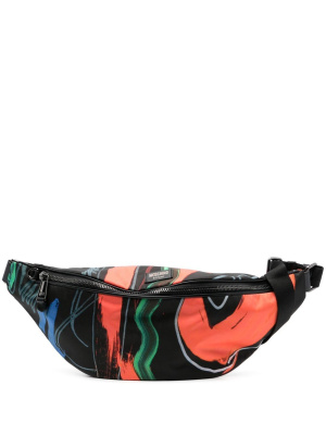 

Graphic-print belt bag, Moschino Graphic-print belt bag