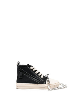 

Sneaker-shape shoulder bag, Moschino Sneaker-shape shoulder bag