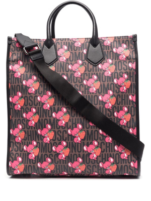 

Mouse-print tote bag, Moschino Mouse-print tote bag