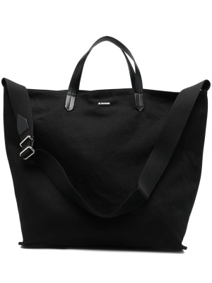 

Logo-print tote bag, Jil Sander Logo-print tote bag