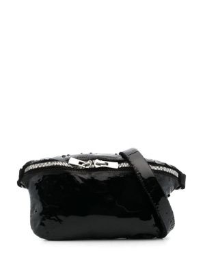 

Zip-up patent leather belt bag, Guidi Zip-up patent leather belt bag