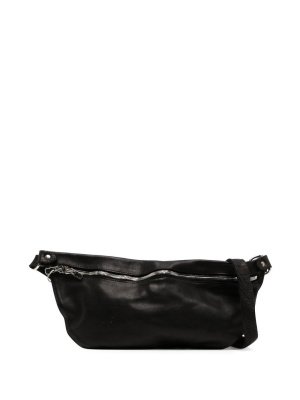 

Front zip-fastening belt bag, Guidi Front zip-fastening belt bag