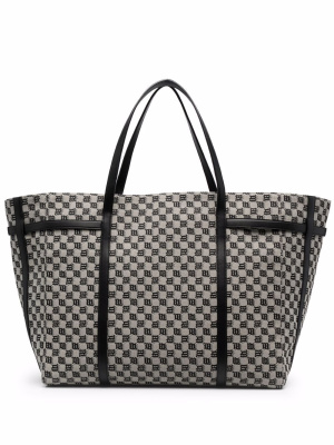 

Jacquard-monogram tote bag, MISBHV Jacquard-monogram tote bag