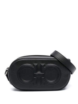 

Gancini-detail shoulder bag, Ferragamo Gancini-detail shoulder bag