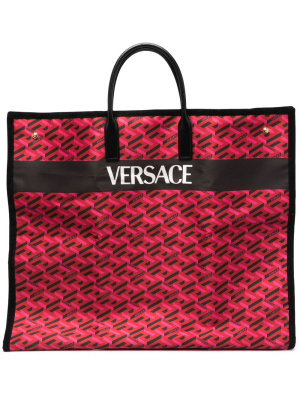 

La Greca large tote bag, Versace La Greca large tote bag