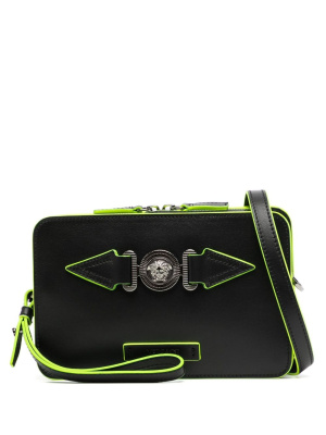 

Medusa Biggie leather shoulder bag, Versace Medusa Biggie leather shoulder bag
