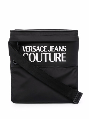 

Logo patch messenger bag, Versace Jeans Couture Logo patch messenger bag