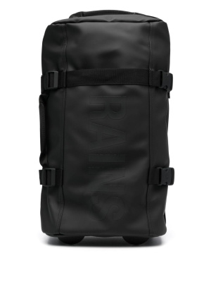 

Logo-print zipped luggage, Rains Logo-print zipped luggage