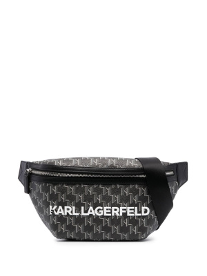 

Monogram logo-print belt bag, Karl Lagerfeld Monogram logo-print belt bag