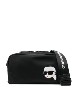 

Ikonik-motif camera bag, Karl Lagerfeld Ikonik-motif camera bag