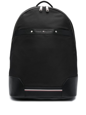 

Central Repreve logo-lettering backpack, Tommy Hilfiger Central Repreve logo-lettering backpack