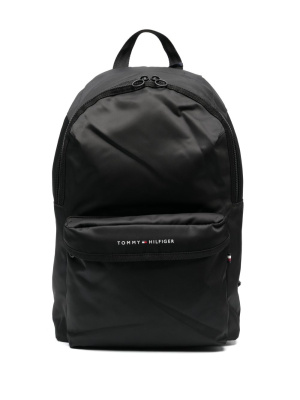 

Logo-print zipped backpack, Tommy Hilfiger Logo-print zipped backpack
