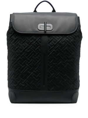 

Monogram-pattern backpack, Tommy Hilfiger Monogram-pattern backpack