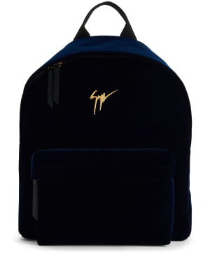 

Bud logo-plaque backpack, Giuseppe Zanotti Bud logo-plaque backpack