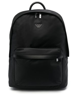 

Logo-plaque backpack, Emporio Armani Logo-plaque backpack