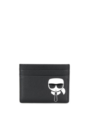 

K/Ikonik classic card holder, Karl Lagerfeld K/Ikonik classic card holder