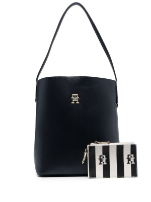 

Logo-plaque shoulder bag, Tommy Hilfiger Logo-plaque shoulder bag