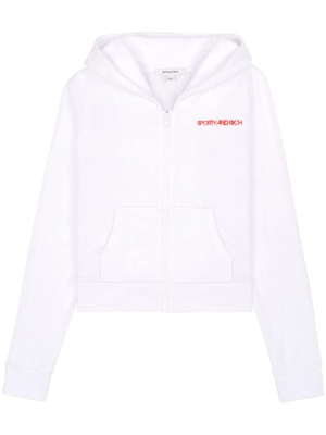 

Disco zip-up hoodie, Sporty & Rich Disco zip-up hoodie