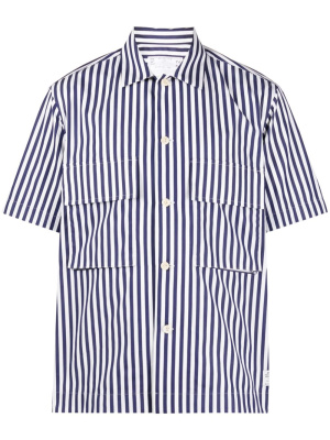 

X Thomas Mason striped cotton shirt, Sacai X Thomas Mason striped cotton shirt