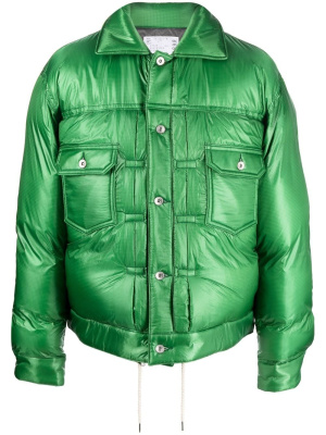 

Button-up padded jacket, Sacai Button-up padded jacket