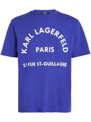 

Rue St-Guillaume organic cotton T-shirt, Karl Lagerfeld Rue St-Guillaume organic cotton T-shirt