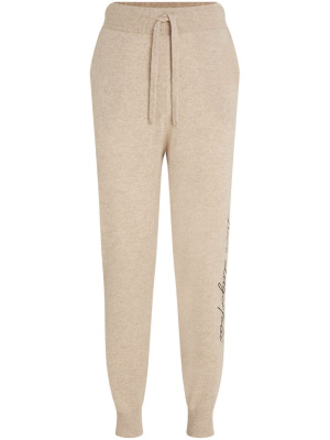 

Cashmere ribbed cuff sweatpants, Karl Lagerfeld Cashmere ribbed cuff sweatpants