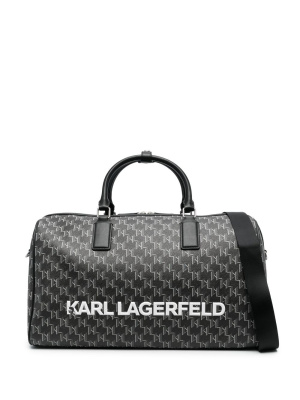 

Logo-print holdall bag, Karl Lagerfeld Logo-print holdall bag