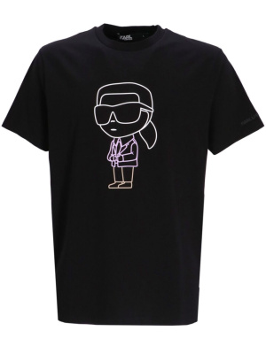 

Ikonik Karl-print T-shirt, Karl Lagerfeld Ikonik Karl-print T-shirt