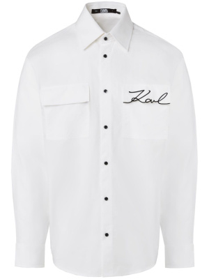 

Hun's Pick signature shirt, Karl Lagerfeld Hun's Pick signature shirt