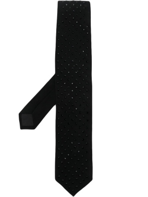 

Crystal-embellished tie, SANDRO Crystal-embellished tie