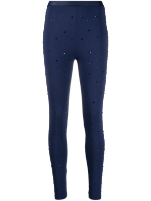 

Rhinestone-embellished leggings, SANDRO Rhinestone-embellished leggings