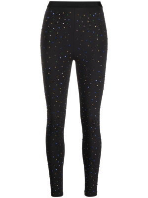 

Crystal-embellished leggings, SANDRO Crystal-embellished leggings