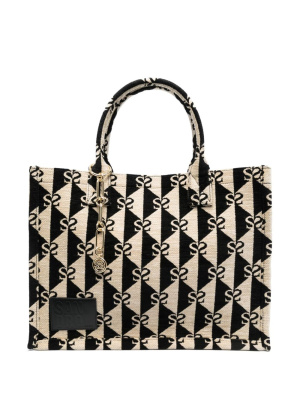 

Kasbah monogram-pattern tote bag, SANDRO Kasbah monogram-pattern tote bag