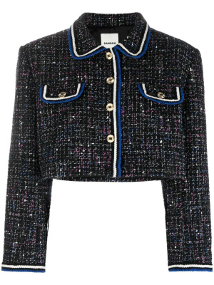 

Cropped tweed jacket, SANDRO Cropped tweed jacket