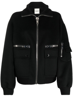 

Zip-up bomber jacket, SANDRO Zip-up bomber jacket