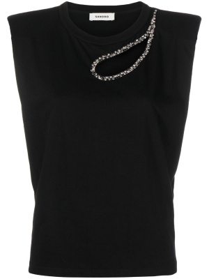 

Cut-out tank top, SANDRO Cut-out tank top