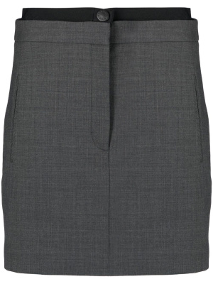 

Layered mini skirt, SANDRO Layered mini skirt