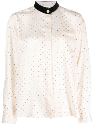 

Precy polka-dot shirt, SANDRO Precy polka-dot shirt